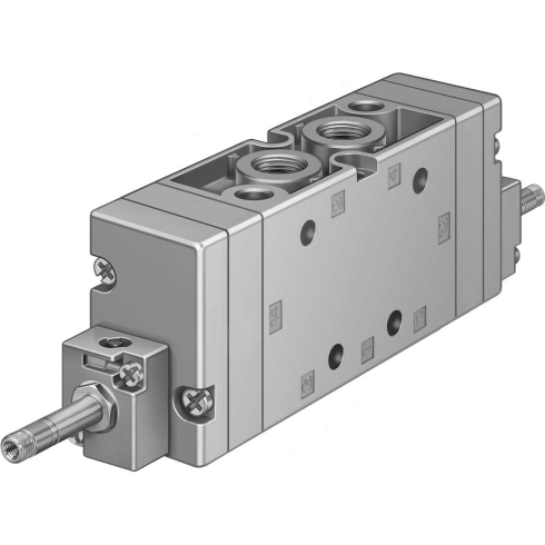 Распределитель с электроуправлением Festo MFH-5/3G-3/8-B, арт. 19707, резьба Наружная резьба, тип резьбы G — фото товара