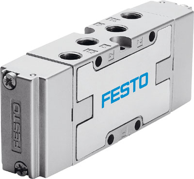 Пневмораспределитель Festo VL-5/3G-1/8-B, арт. 30990, резьба Наружная резьба, тип резьбы G — фото товара