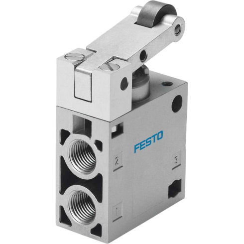 Распределитель с роликовым рычагом Festo R-3-1/4-B, арт. 8985, тип резьбы G, тип управления Механическое — фото товара