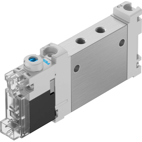 Распределитель с электроуправлением Festo VUVG-LK10-M52-AT-M5-1H2L-S, арт. 8042539, резьба Наружная резьба, тип управления Электромагнитное — фото товара
