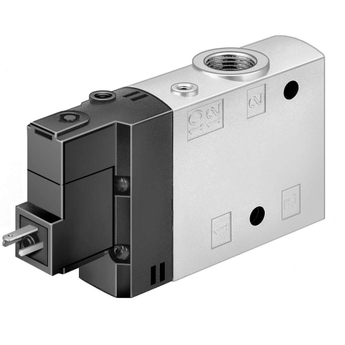 Распределитель с электроуправлением Festo CPE24-M1H-3GL-3/8, арт. 163165, резьба Наружная резьба, тип резьбы G — фото товара