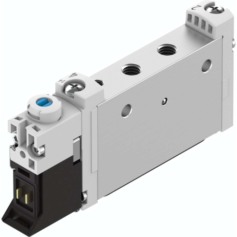 Распределитель с электроуправлением Festo VUVG-L10-M52-RT-M5-1P3, арт. 566457, резьба Наружная резьба, тип управления Электромагнитное — фото товара