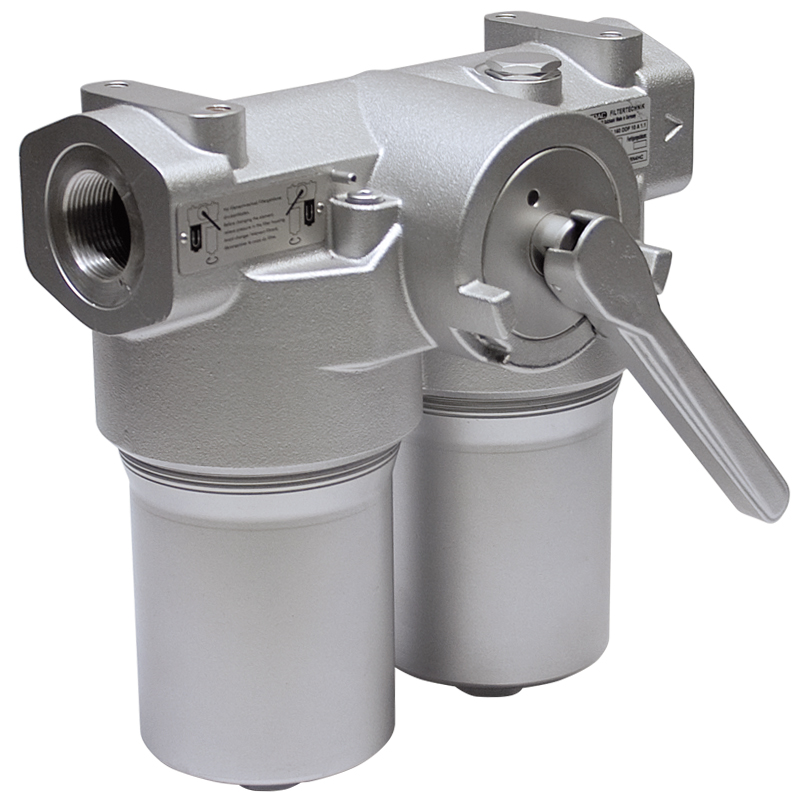 Фильтр гидравлический линейный сдвоенный FLNDBN/HC400DDK10D1.X/-L24 HYDAC