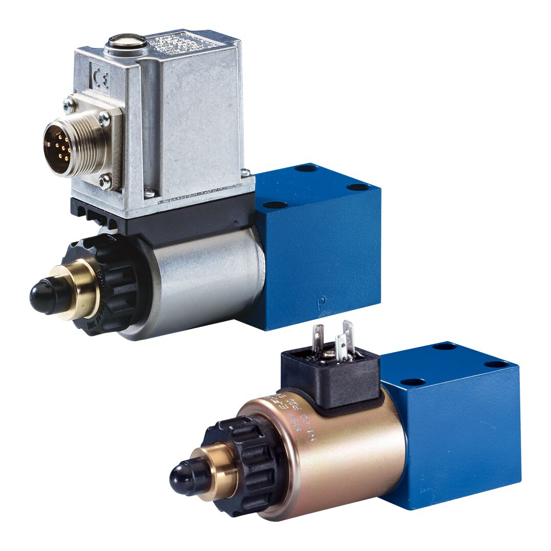 DBETE-6X/315G24K31A1V - Пропорциональный предохранительный клапан Ду6 (пилот), давление регулировки до 315 бар, встроенные усилитель = есть
