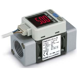 Датчик расхода воздуха с 2-х цветным встроенным дисплеем 25A-PFMB7501-04-AW SMC — изображение серии